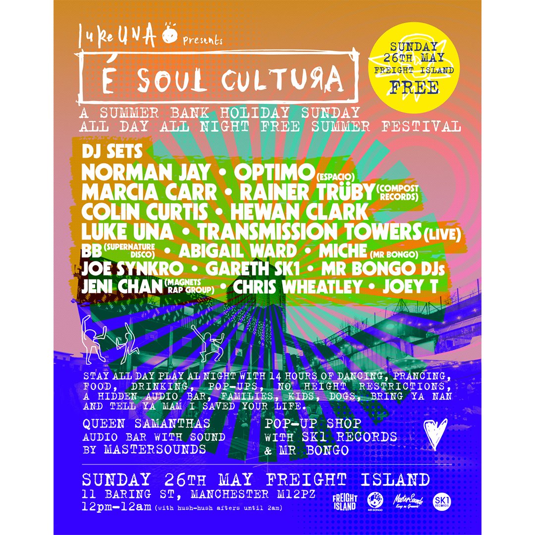 Event: MasterSounds Returns to Freight Island for E Soul Cultura on 26th May - MasterSounds