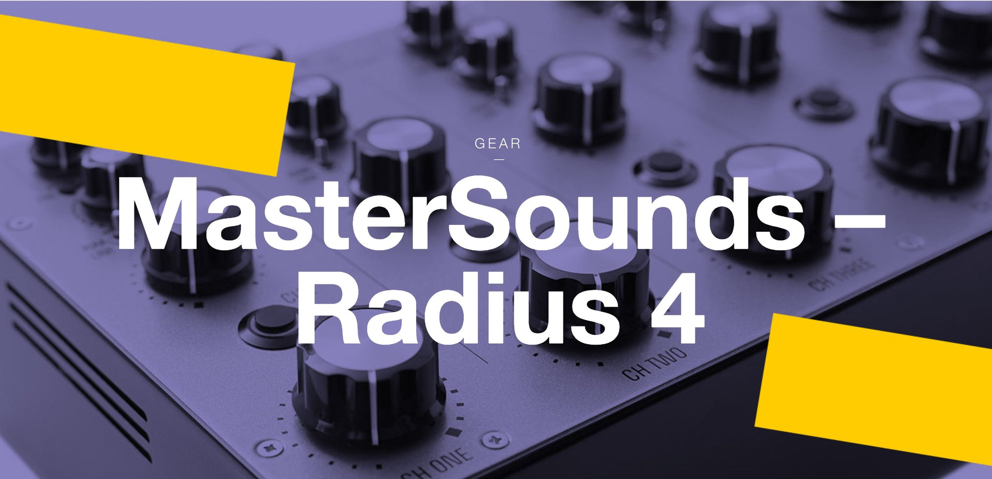 Sloth Boogie rate the Radius 4 a stunning 9.5/10 - MasterSounds