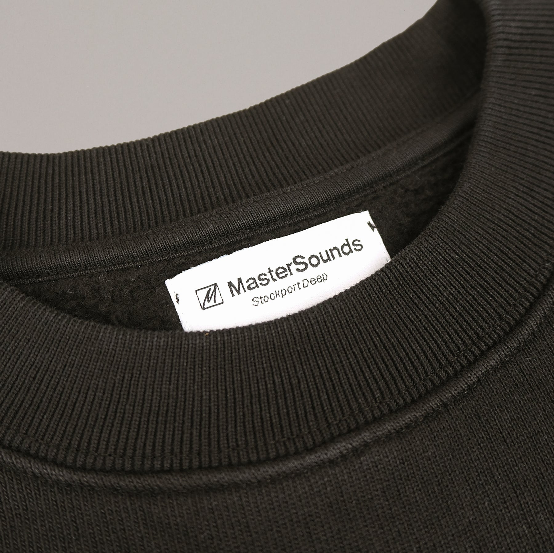 MasterSounds Classic Black Sweatshirt