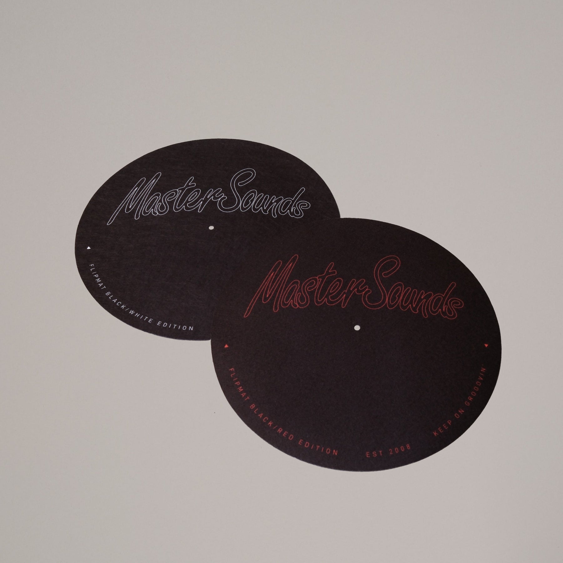 FlipMats - Red/White/Black Edition Pair - MasterSounds