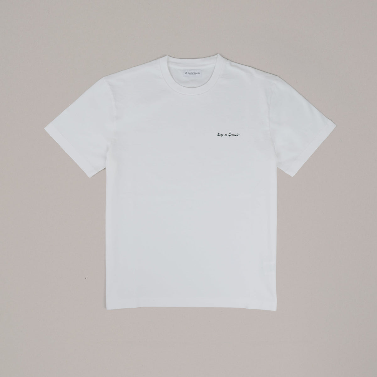 MasterSounds Classic White Tee - MasterSounds
