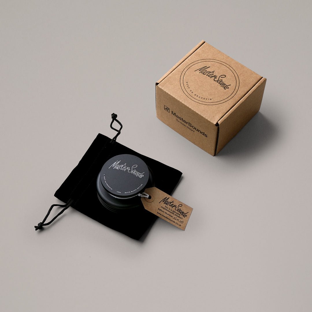Turntable Weight - Black - MasterSounds