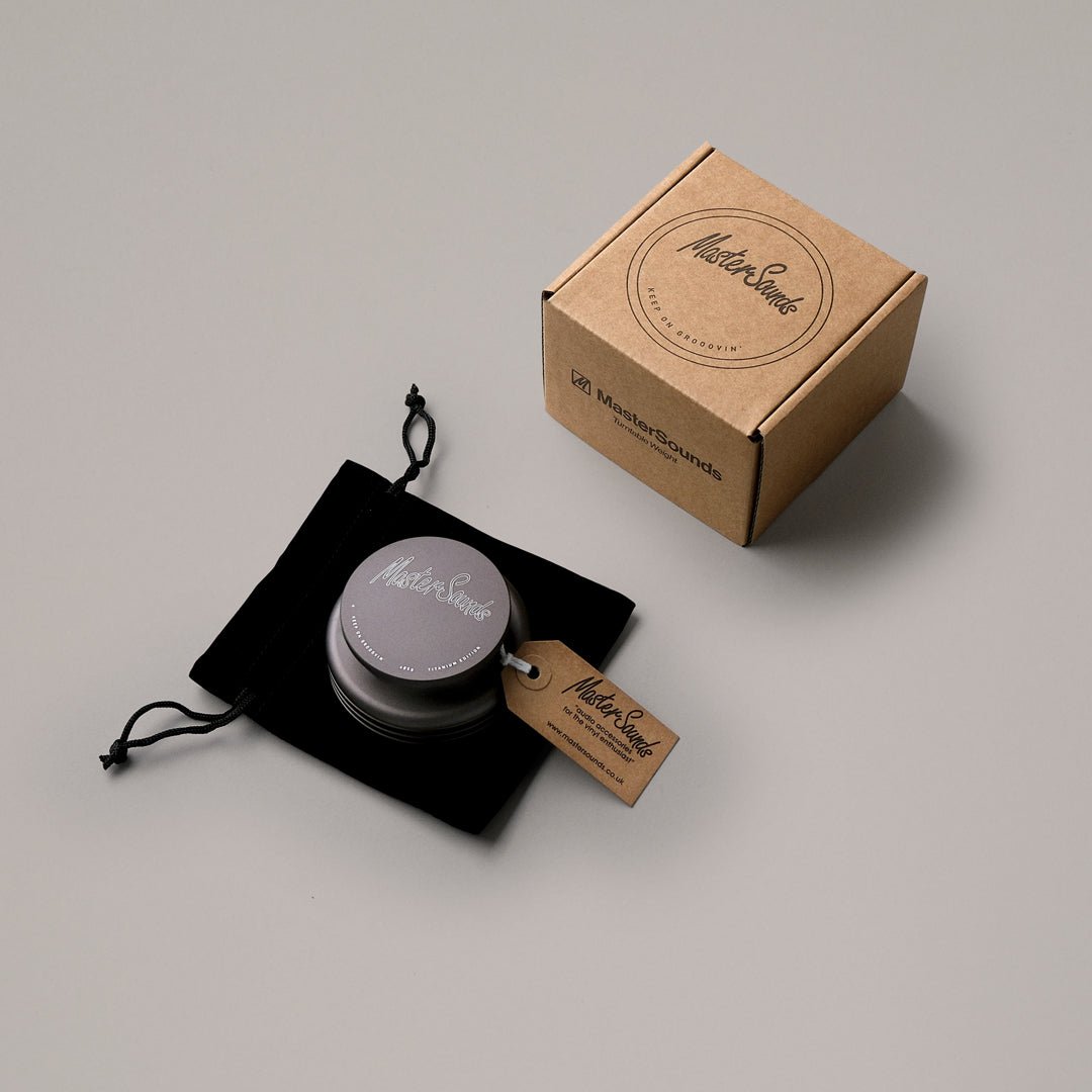 Turntable Weight - Titanium - MasterSounds
