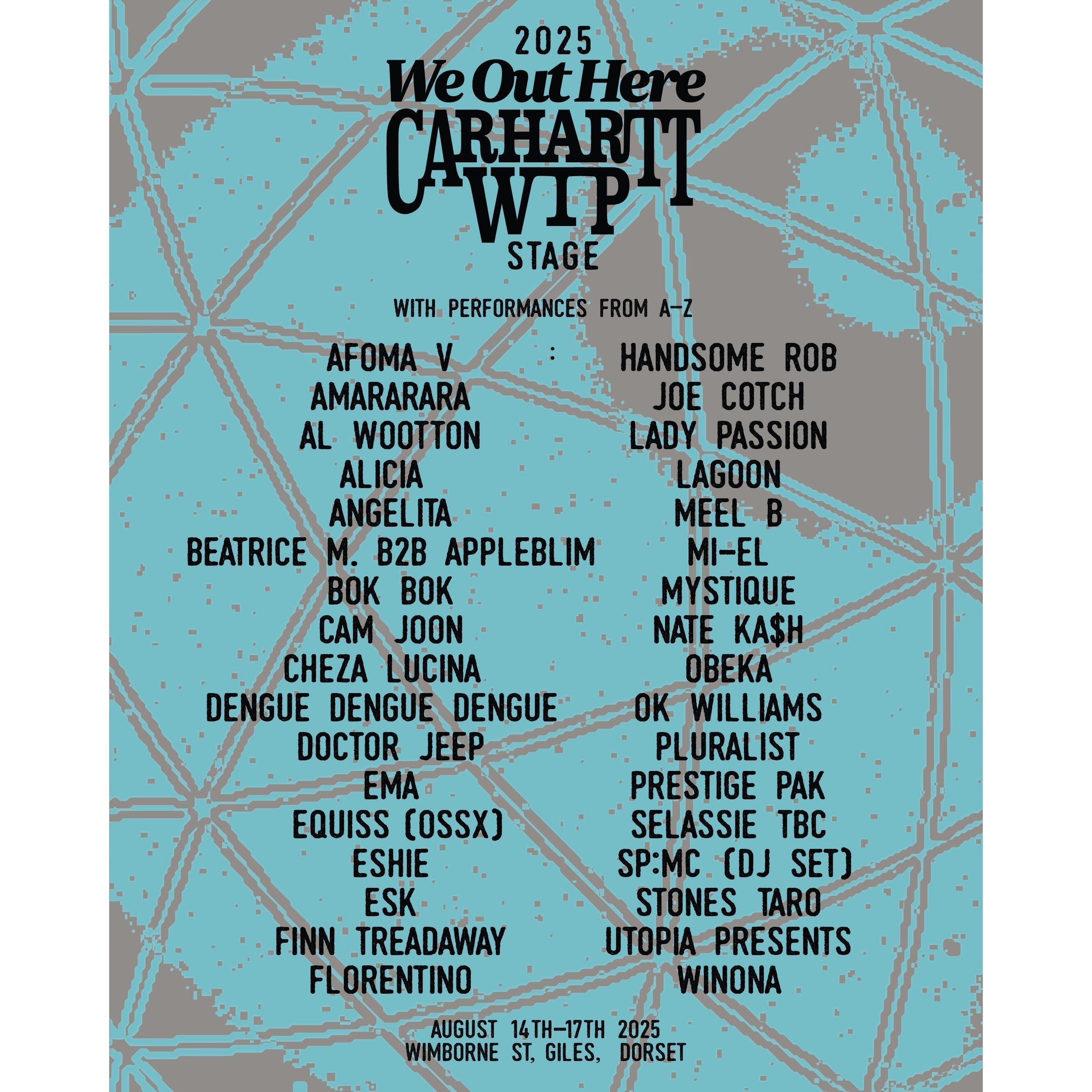 Carhartt WIP Stage Powered by MasterSounds at We Out Here 2025 - MasterSounds