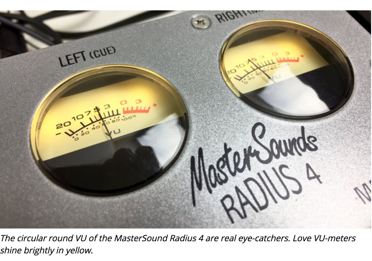 Check out the superb review of the Radius 4 by Bonedo.de - MasterSounds