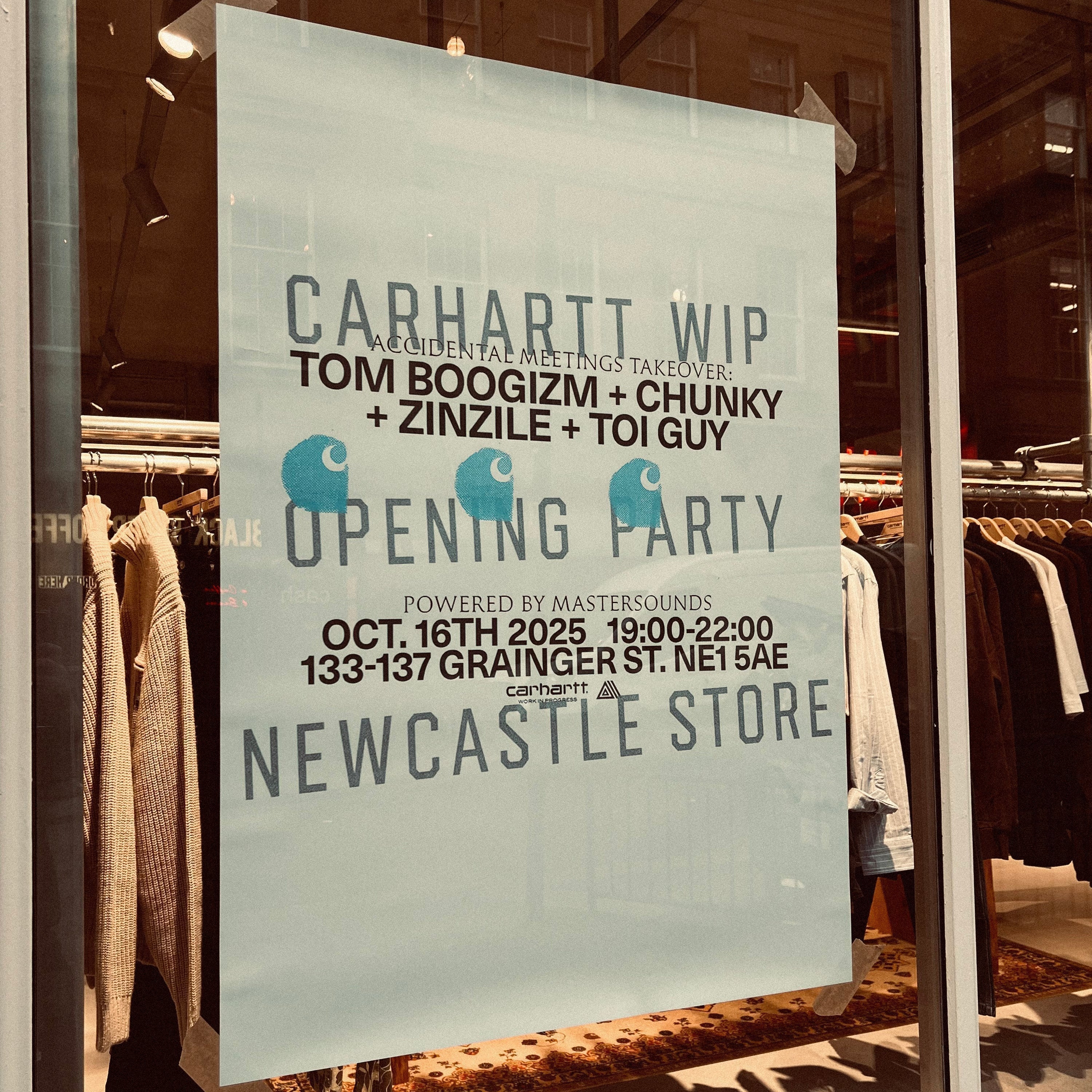 Recap: Carhartt WIP Newcastle Accidental Meetings Takeover - MasterSounds