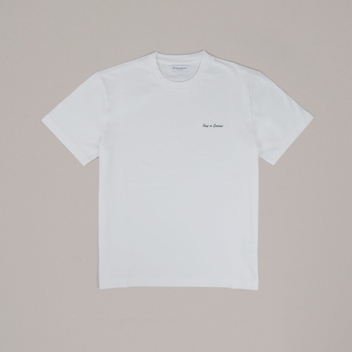 MasterSounds Classic White Tee