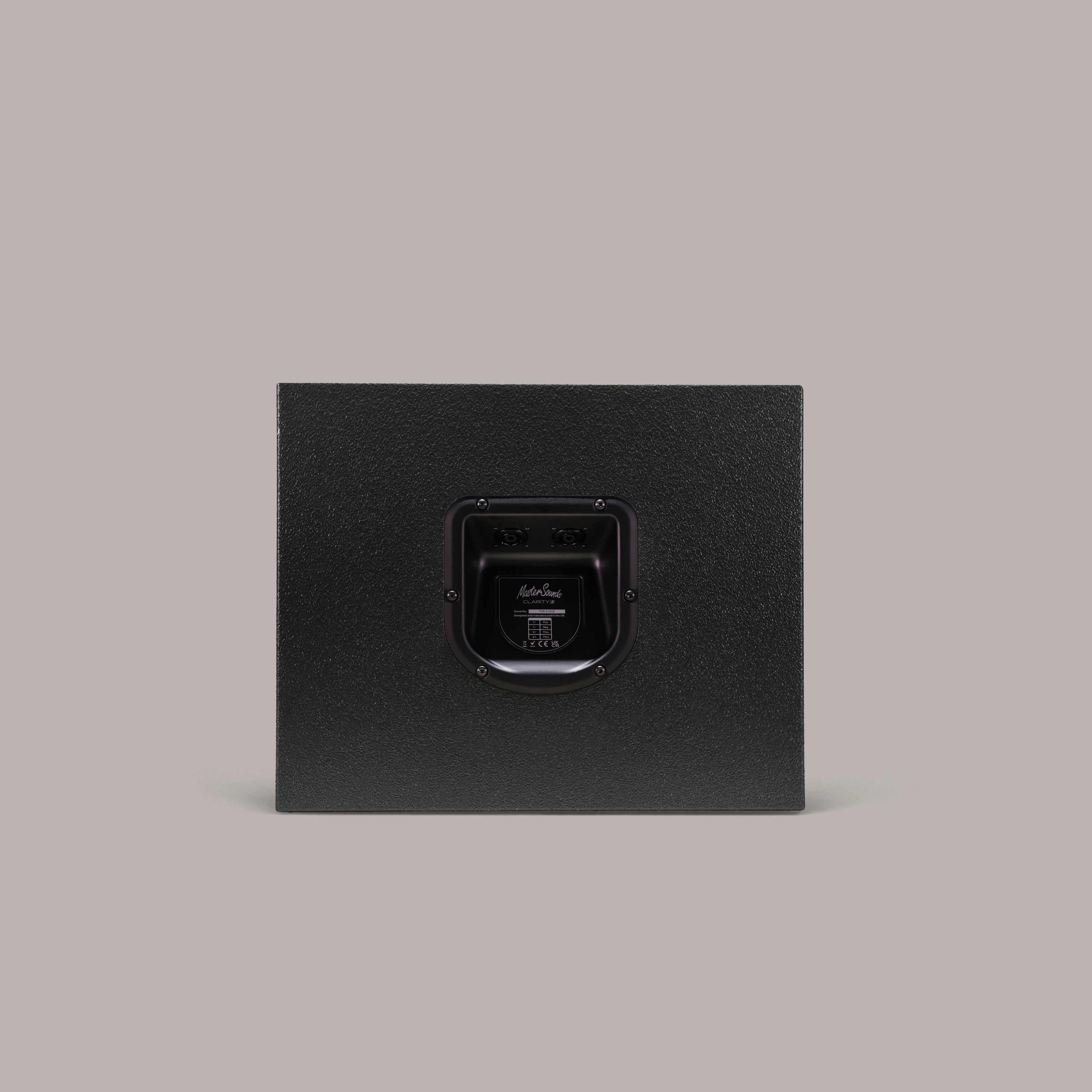 Clarity M-0812 in Graphite Black 2:2 - MasterSounds