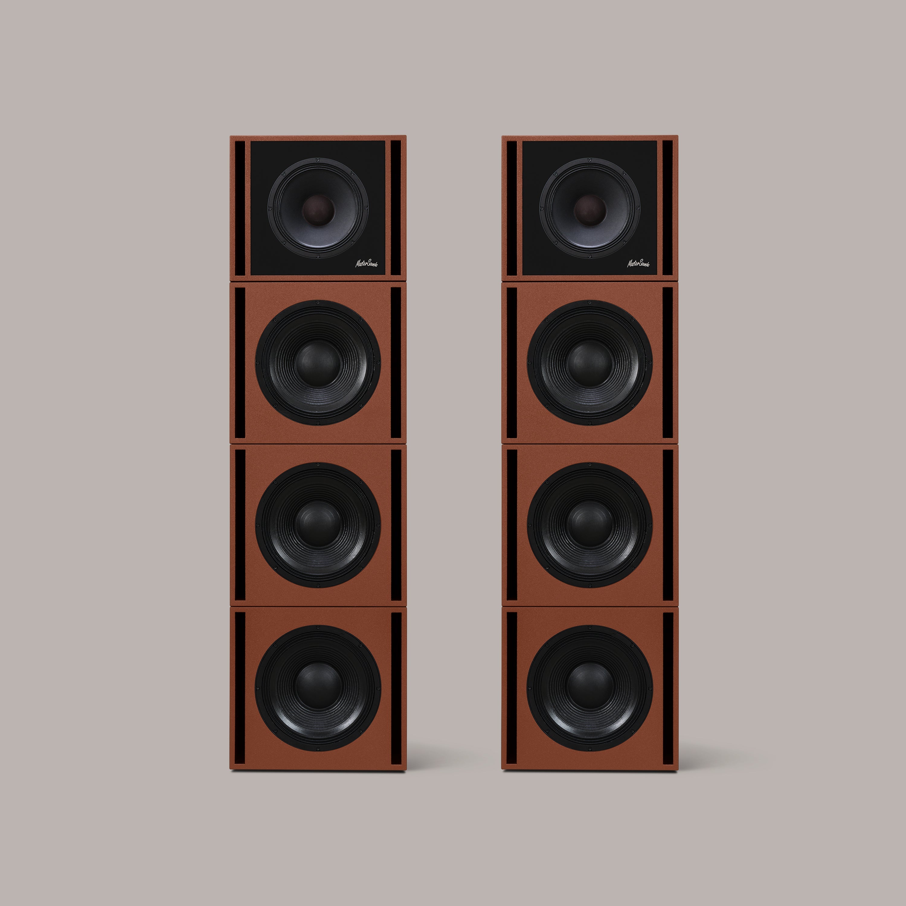 Clarity M - 1215 Audio System in Copper Brown - MasterSounds