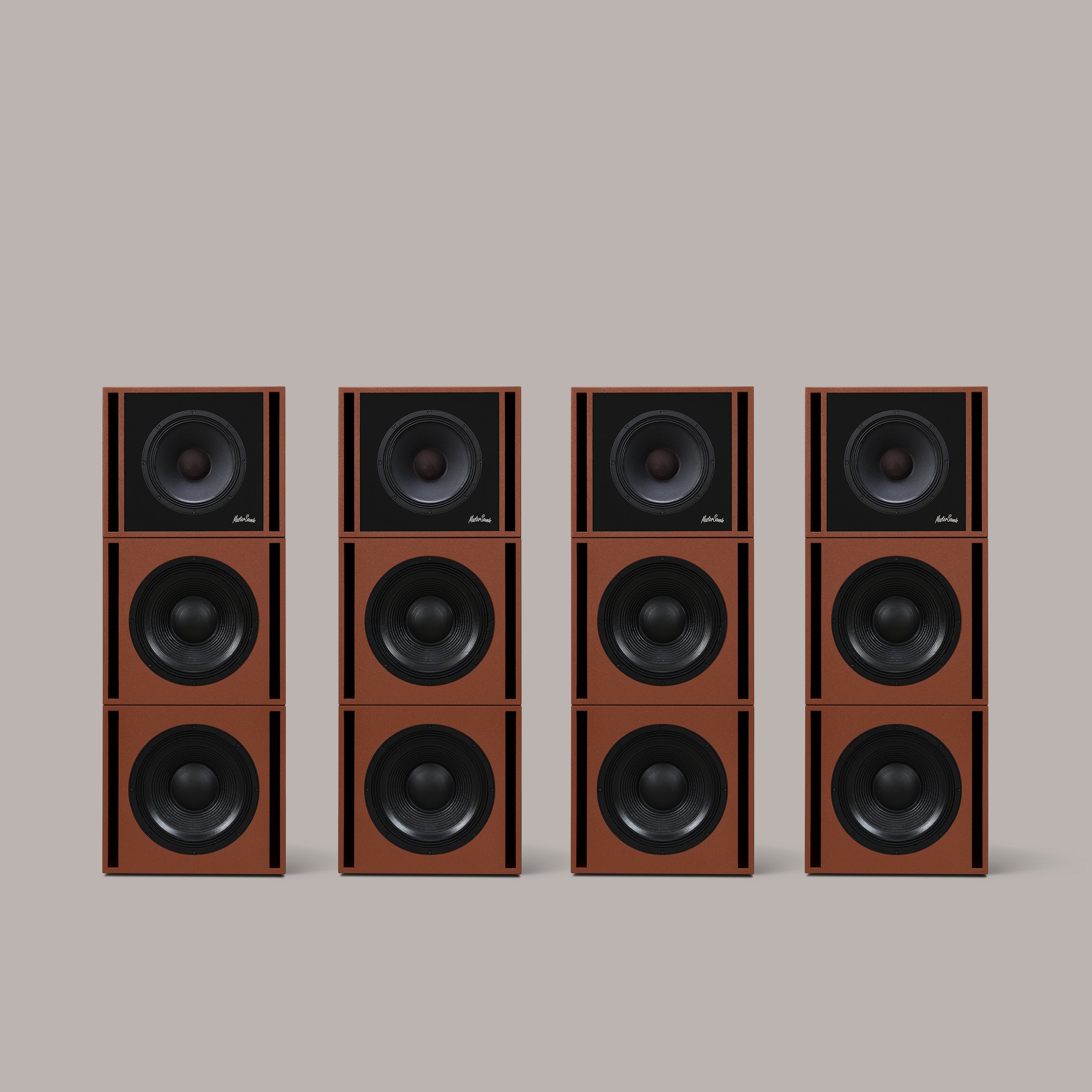 Clarity M - 1215 Audio System in Copper Brown - MasterSounds