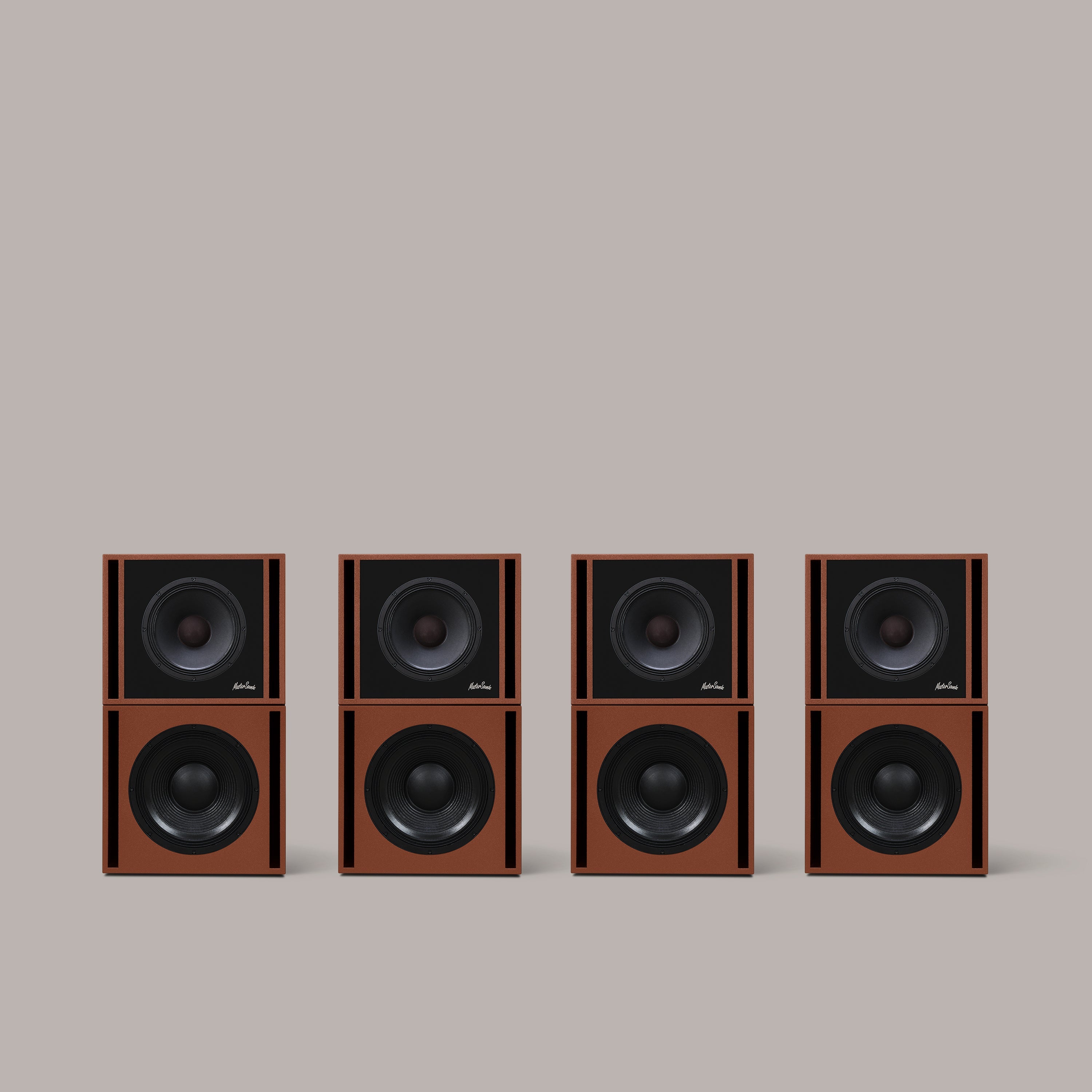 Clarity M - 1215 Audio System in Copper Brown - MasterSounds