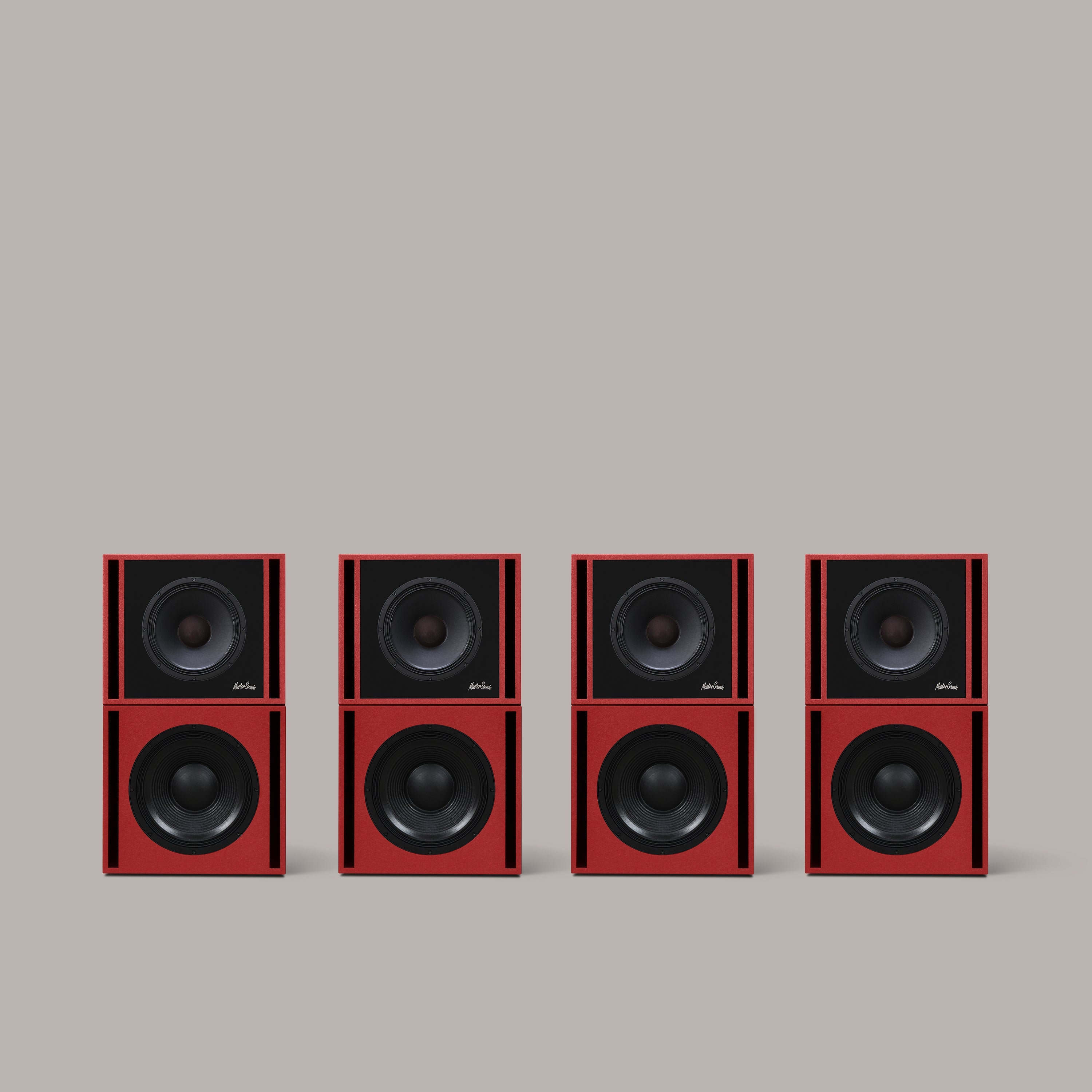 Clarity M - 1215 Audio System in Coral Red - MasterSounds