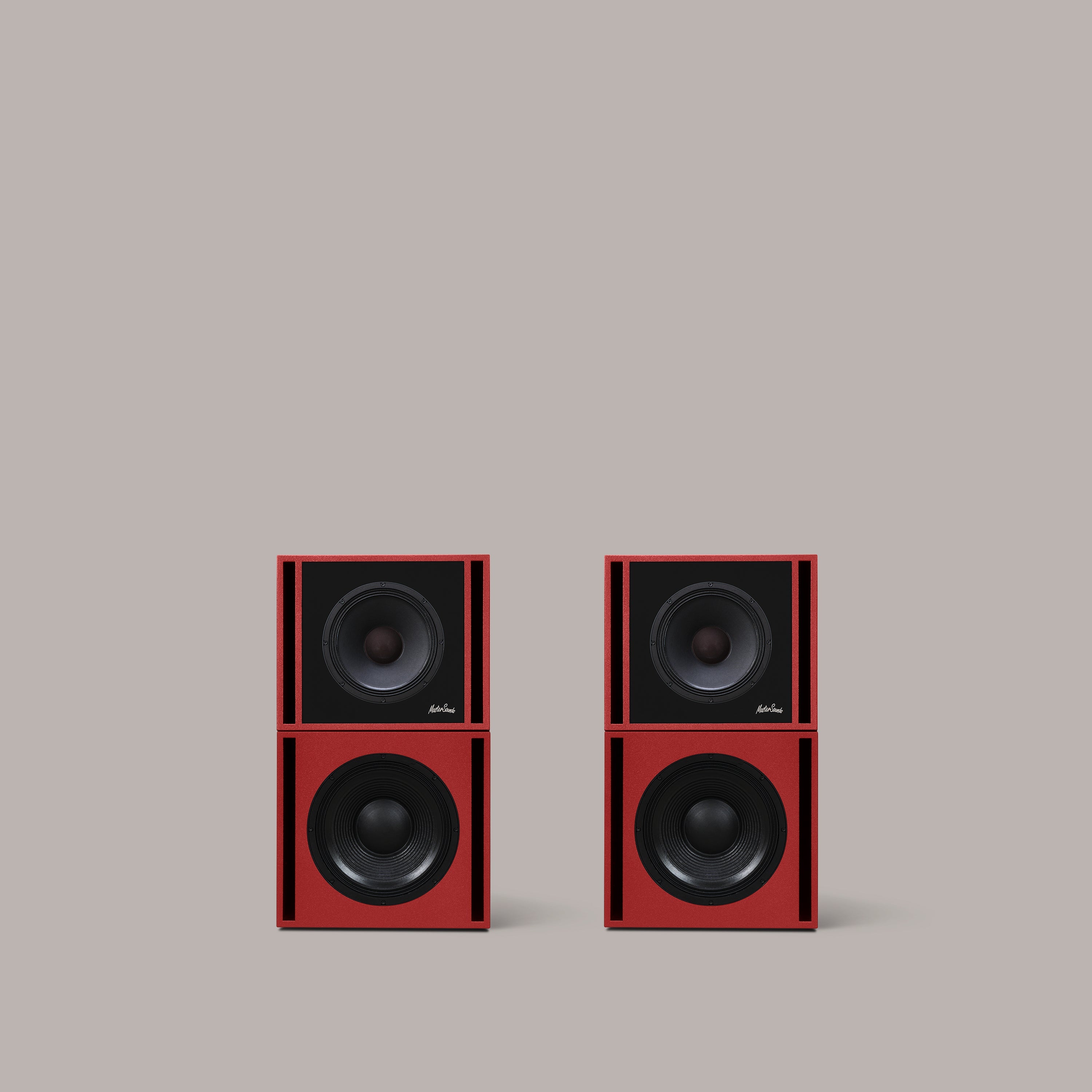 Clarity M-1215 Audio System in Coral Red - 2:2 - MasterSounds