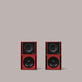Clarity M-1215 Audio System in Coral Red - 2:2 - MasterSounds