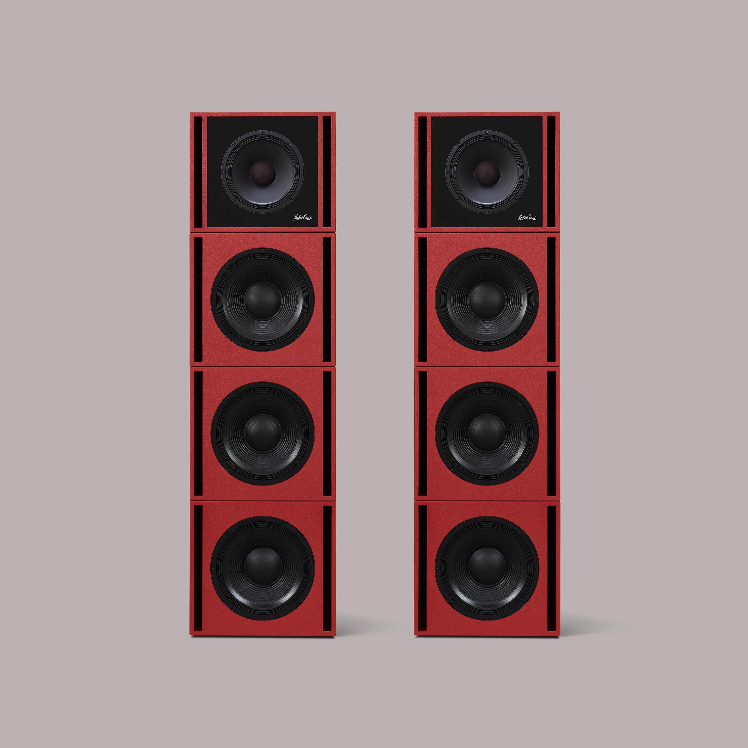 Clarity M - 1215 Audio System in Coral Red - MasterSounds