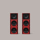 Clarity M - 1215 Audio System in Coral Red - MasterSounds