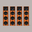 Clarity M - 1215 Audio System in Deep Orange - MasterSounds