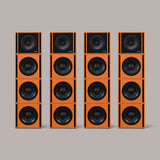 Clarity M - 1215 Audio System in Deep Orange - MasterSounds