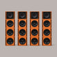 Clarity M - 1215 Audio System in Deep Orange - MasterSounds