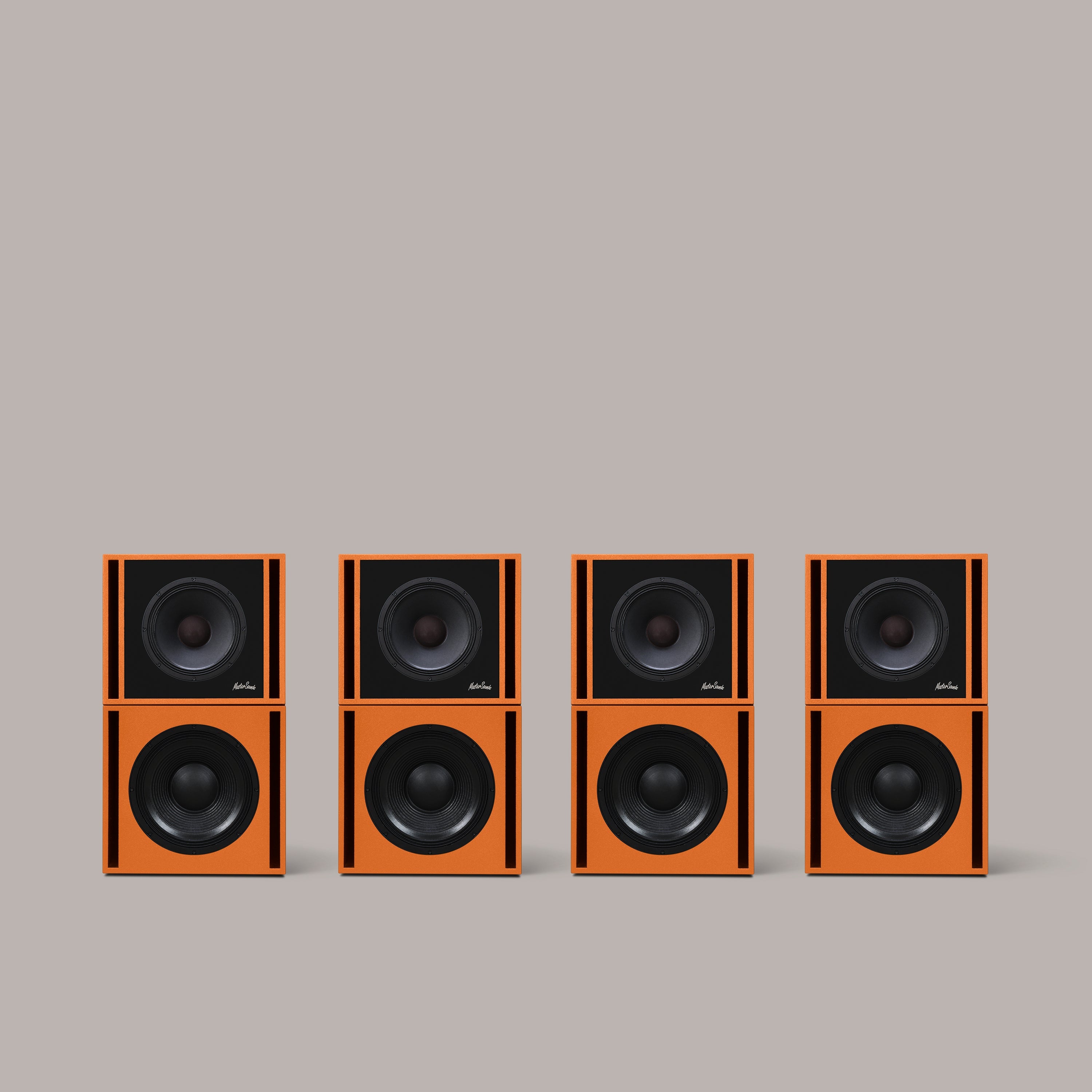 Clarity M - 1215 Audio System in Deep Orange - MasterSounds