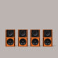 Clarity M - 1215 Audio System in Deep Orange - MasterSounds