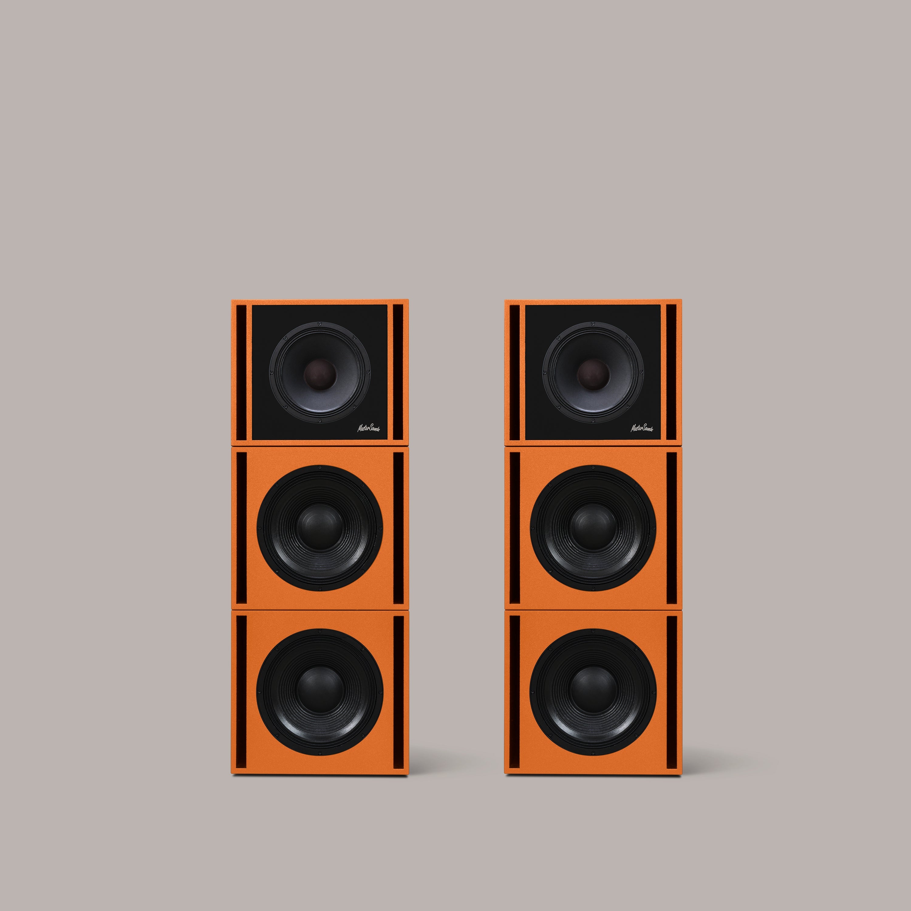 Clarity M - 1215 Audio System in Deep Orange - MasterSounds