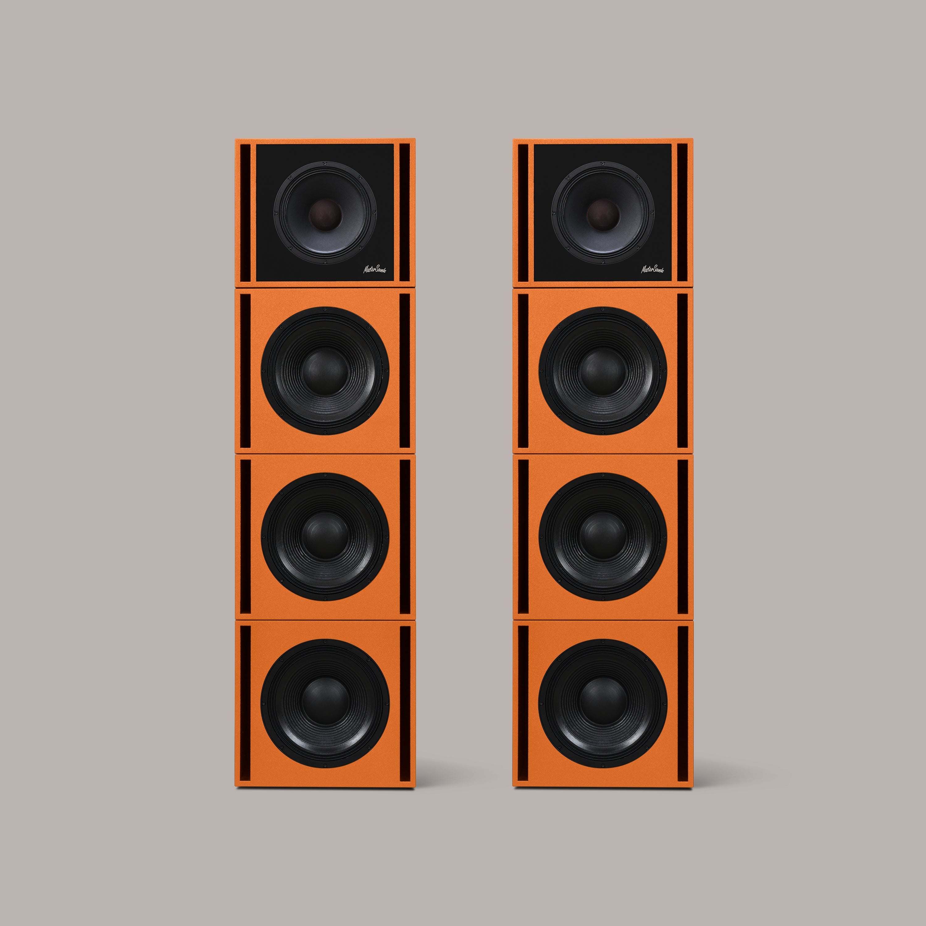 Clarity M - 1215 Audio System in Deep Orange - MasterSounds