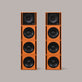 Clarity M - 1215 Audio System in Deep Orange - MasterSounds