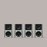 Clarity M - 1215 Audio System in Grey White - MasterSounds