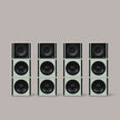 Clarity M - 1215 Audio System in Grey White - MasterSounds