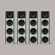 Clarity M - 1215 Audio System in Grey White - MasterSounds