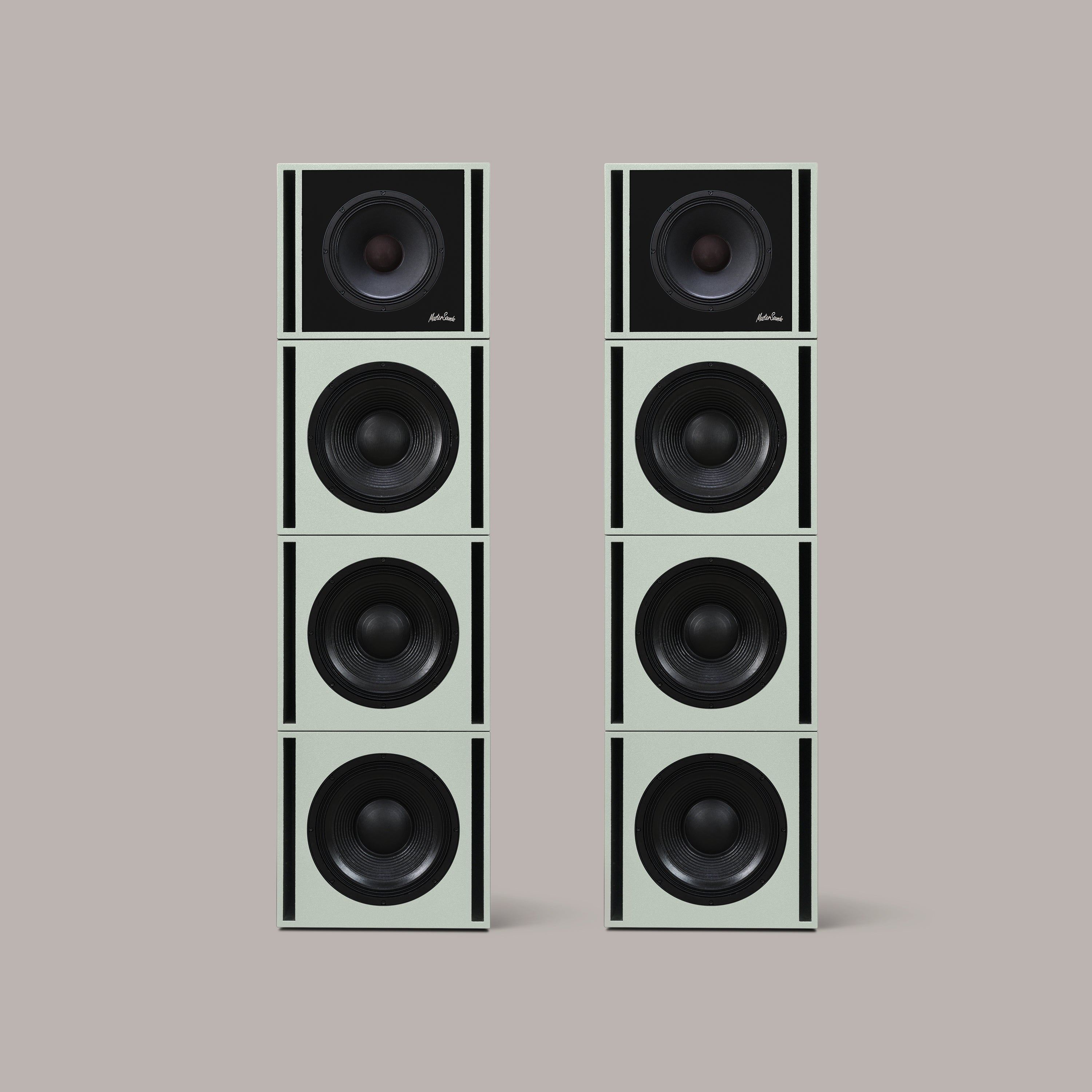 Clarity M - 1215 Audio System in Grey White - MasterSounds