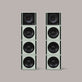 Clarity M - 1215 Audio System in Grey White - MasterSounds