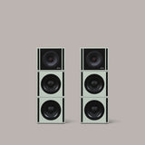 Clarity M - 1215 Audio System in Grey White - MasterSounds