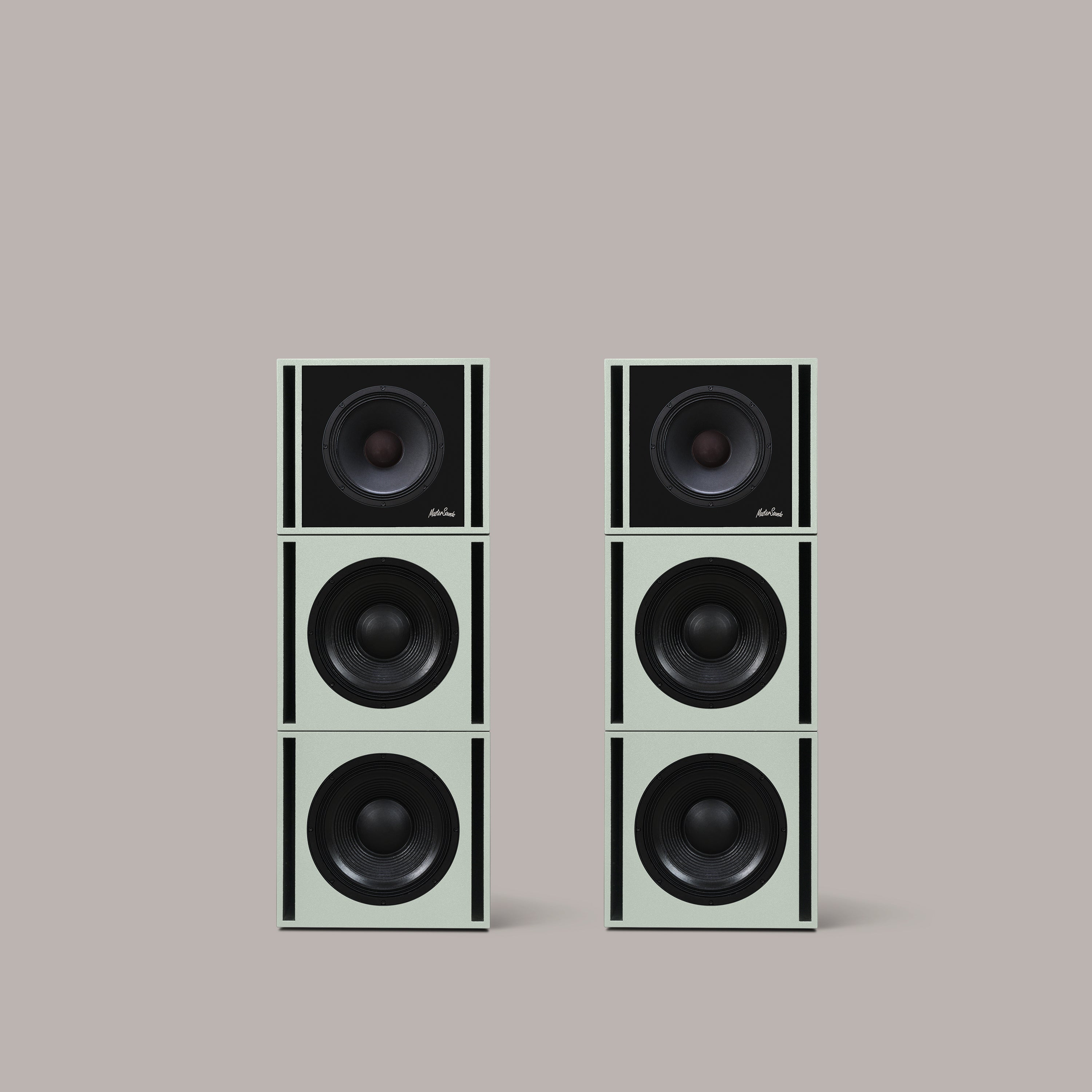 Clarity M - 1215 Audio System in Grey White - MasterSounds