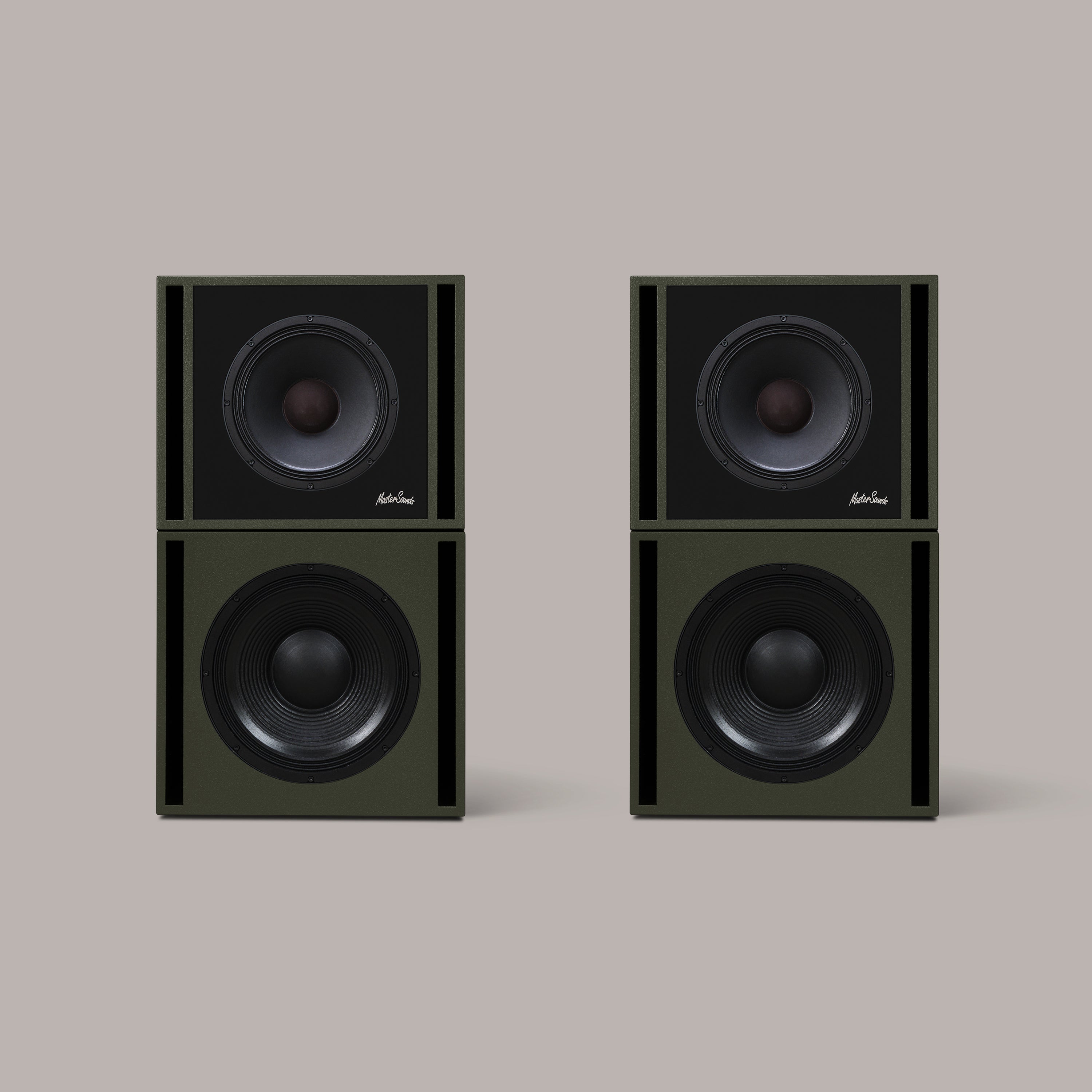 Clarity M - 1215 Audio System in Olive Green - MasterSounds