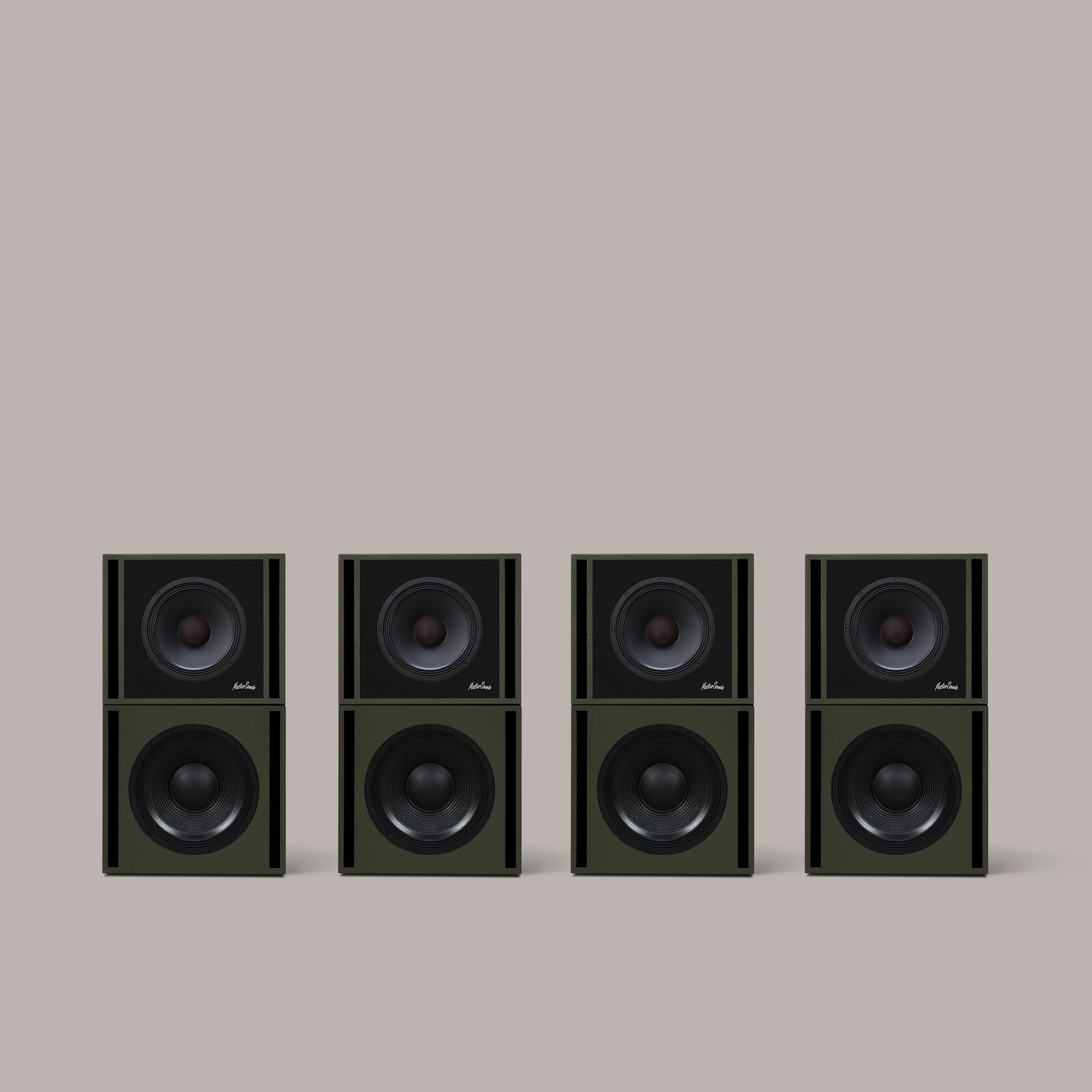 Clarity M - 1215 Audio System in Olive Green - MasterSounds