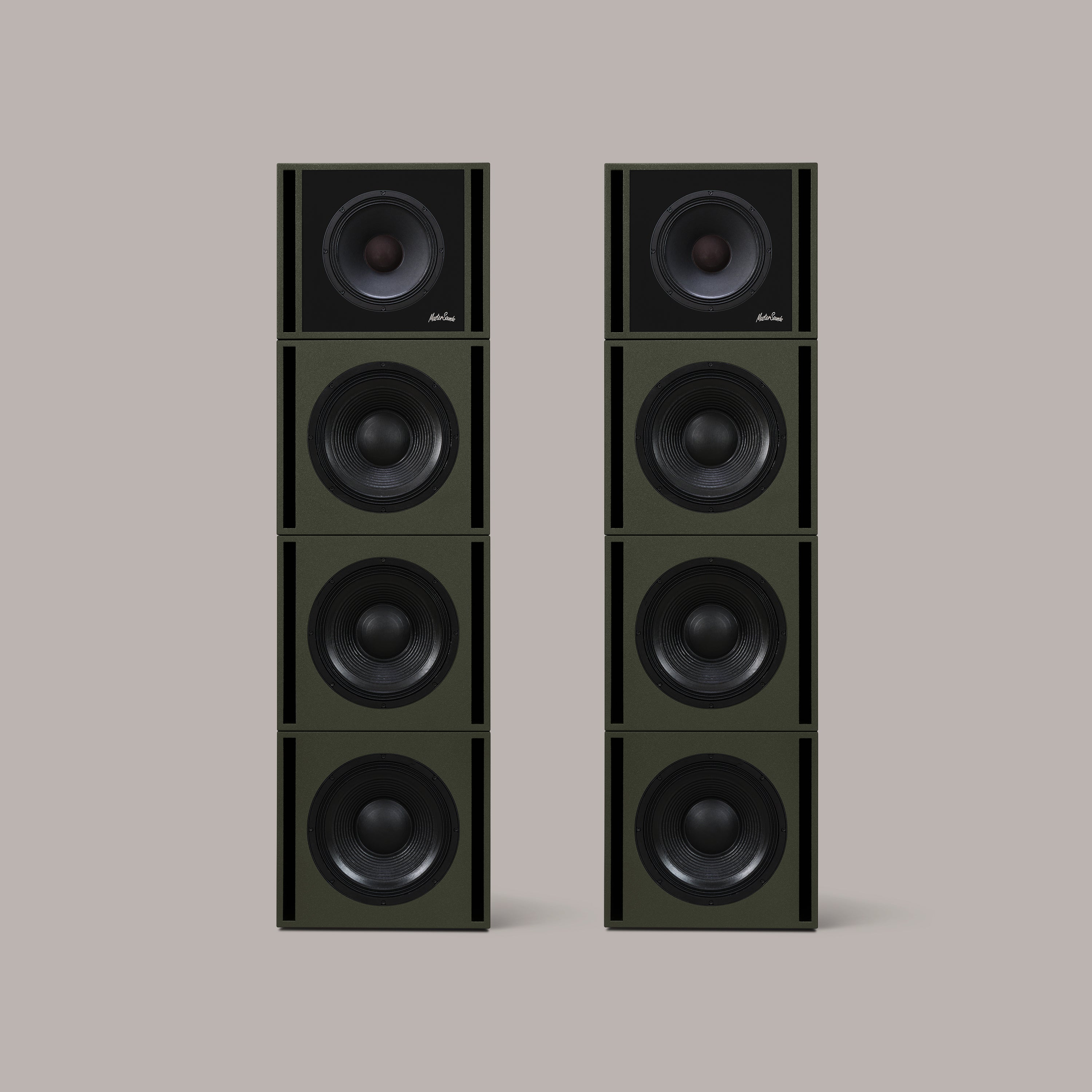 Clarity M - 1215 Audio System in Olive Green - MasterSounds