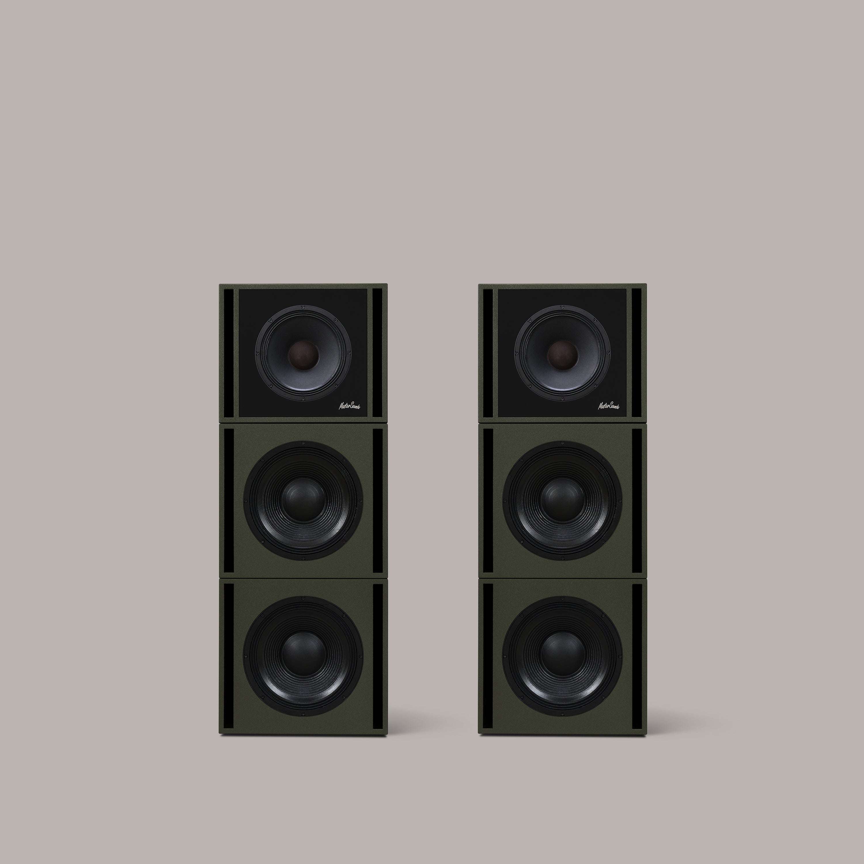 Clarity M - 1215 Audio System in Olive Green - MasterSounds