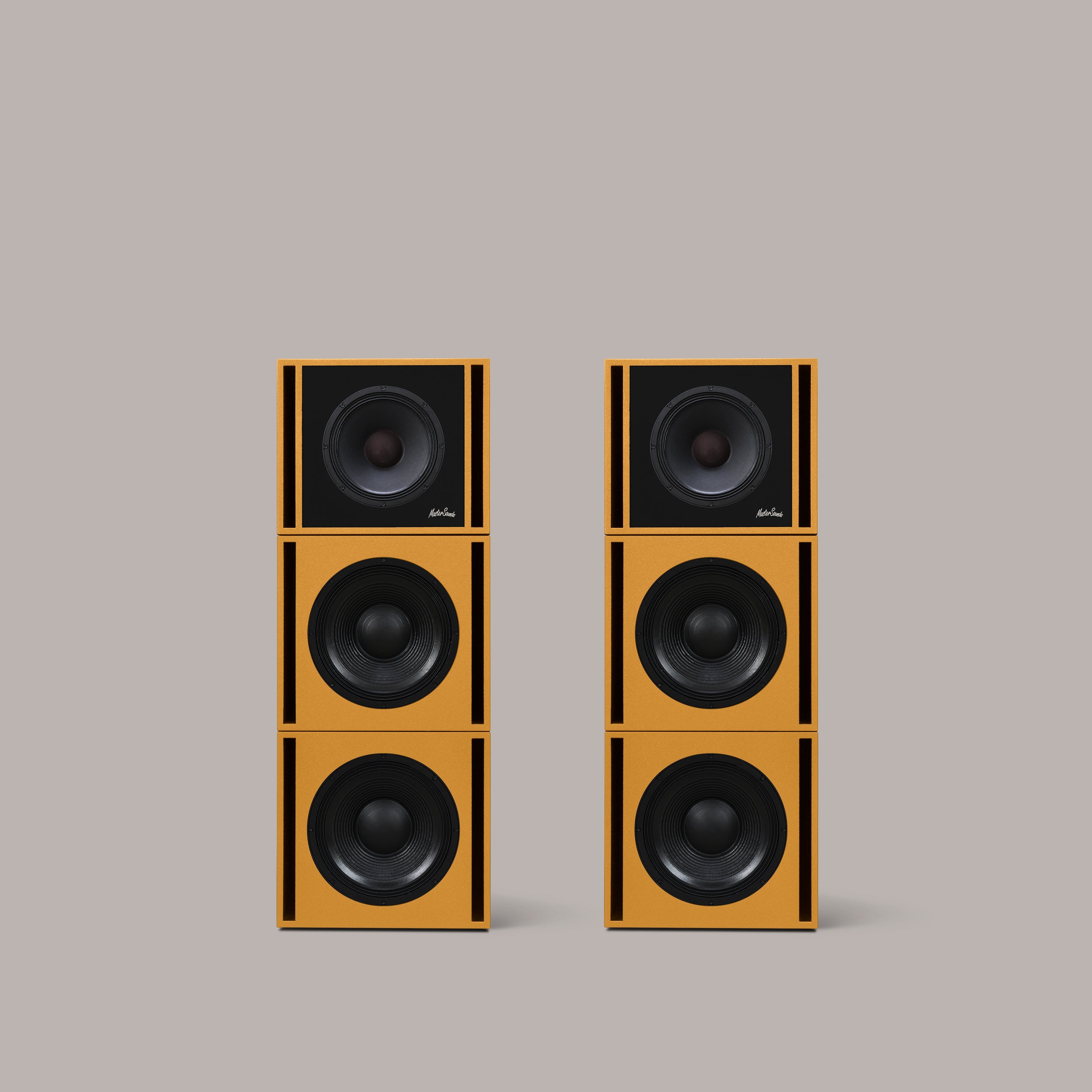 Clarity M - 1215 Audio System in Pastel Yellow - MasterSounds