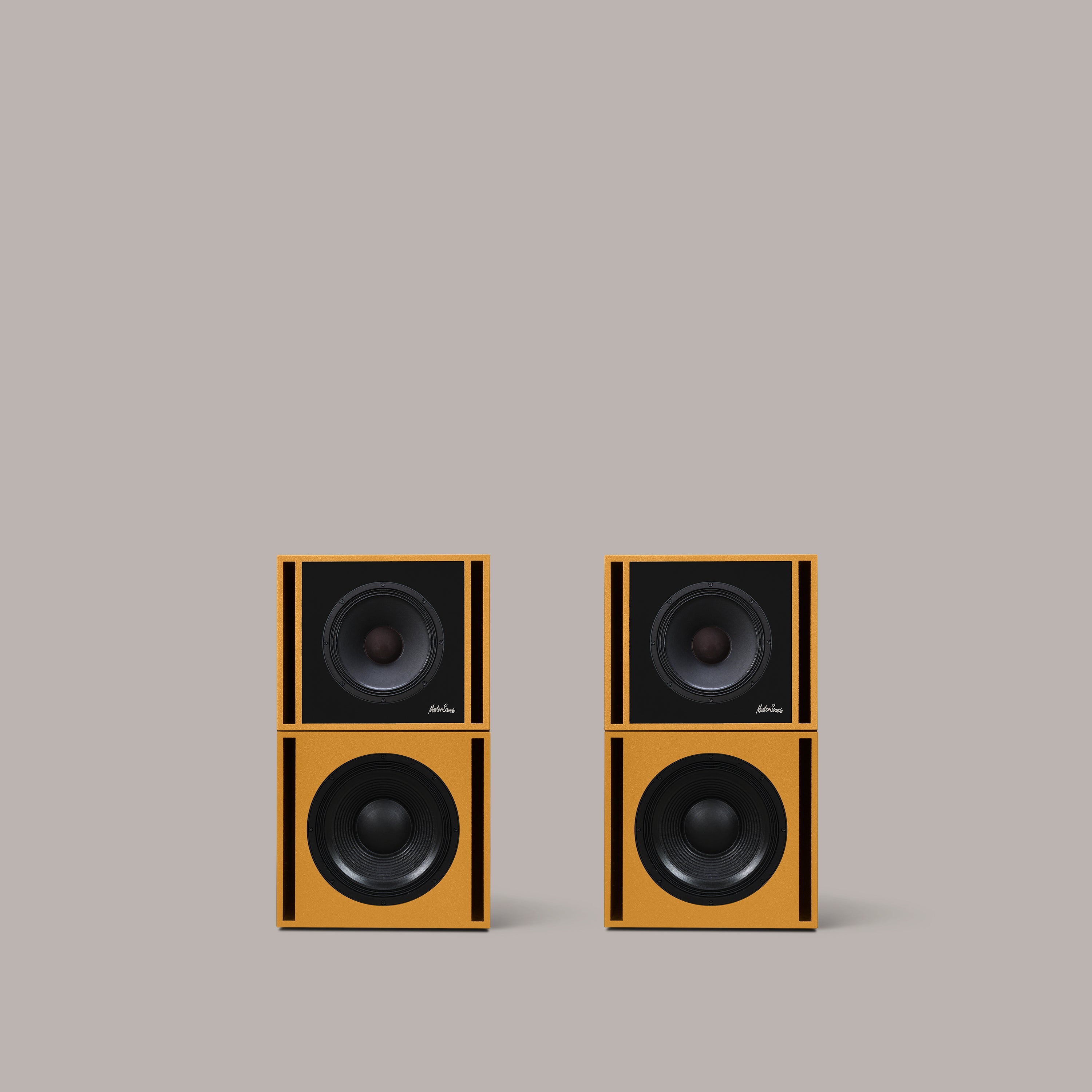 Clarity M-1215 Audio System in Pastel Yellow - 2:2 - MasterSounds