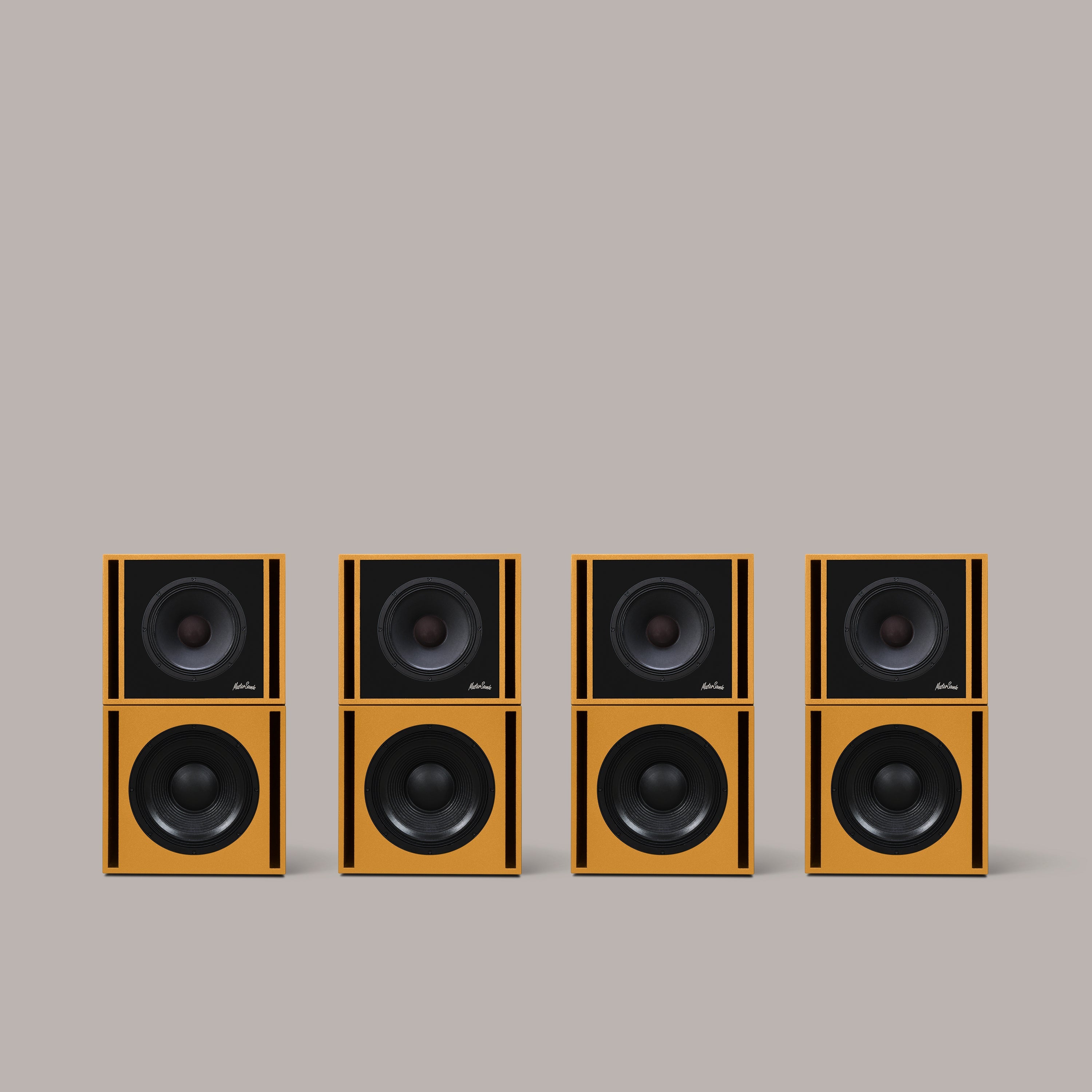 Clarity M - 1215 Audio System in Pastel Yellow - MasterSounds