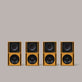 Clarity M - 1215 Audio System in Pastel Yellow - MasterSounds