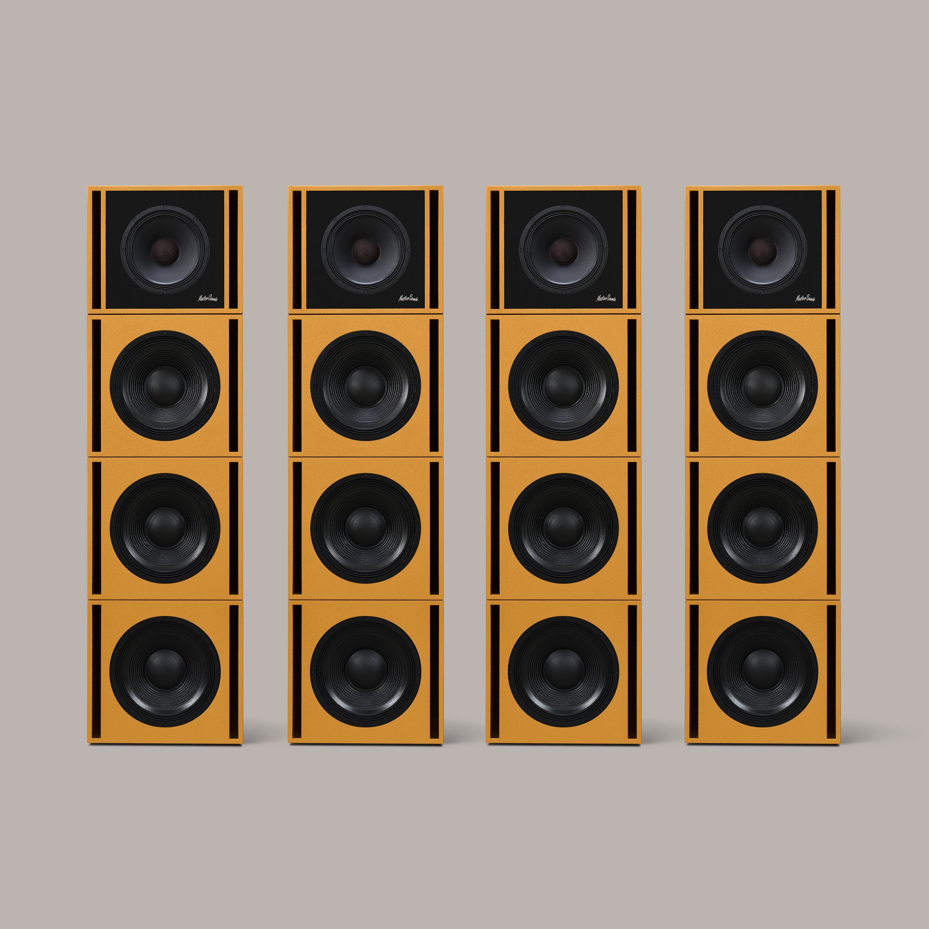 Clarity M - 1215 Audio System in Pastel Yellow - MasterSounds