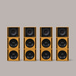 Clarity M - 1215 Audio System in Pastel Yellow - MasterSounds