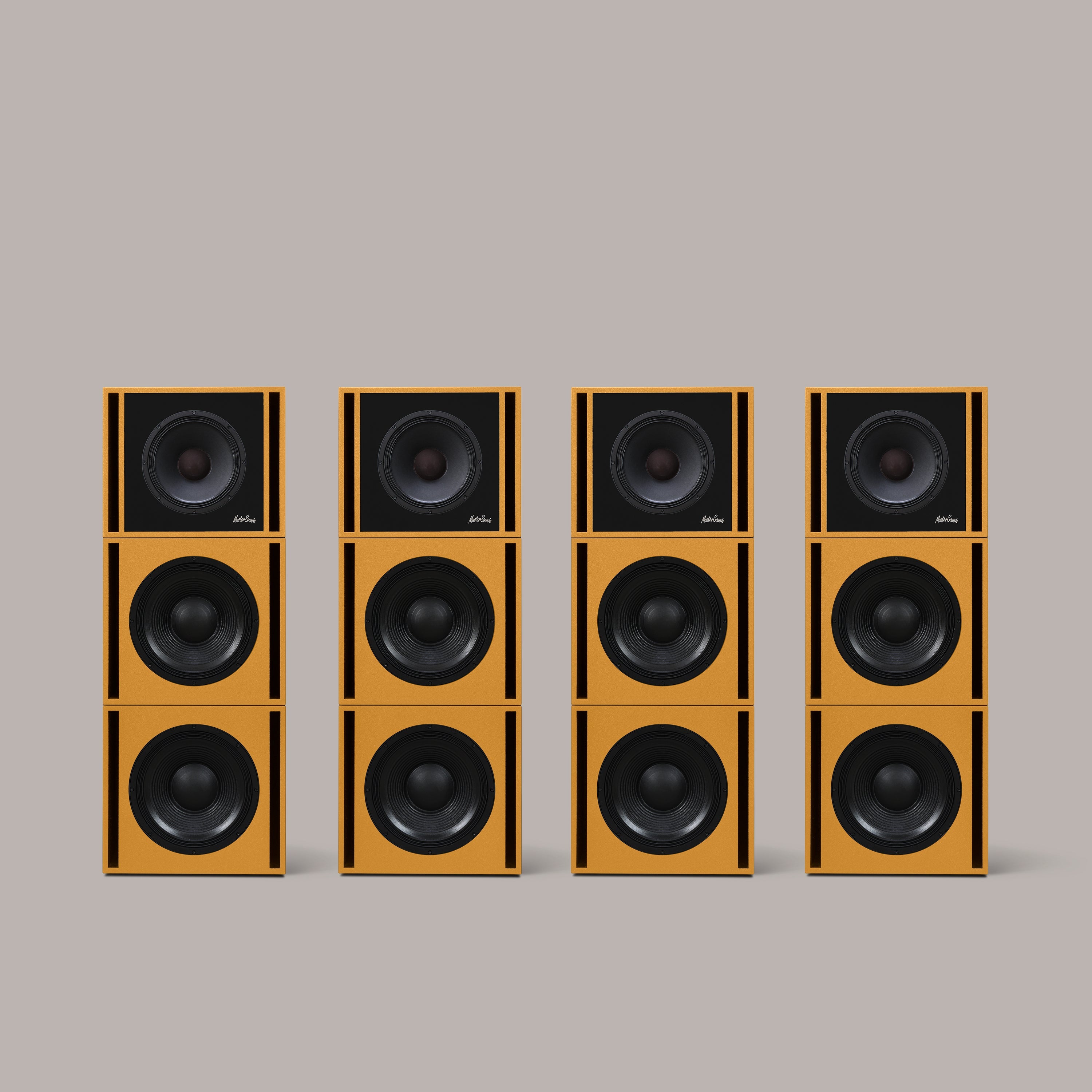 Clarity M - 1215 Audio System in Pastel Yellow - MasterSounds