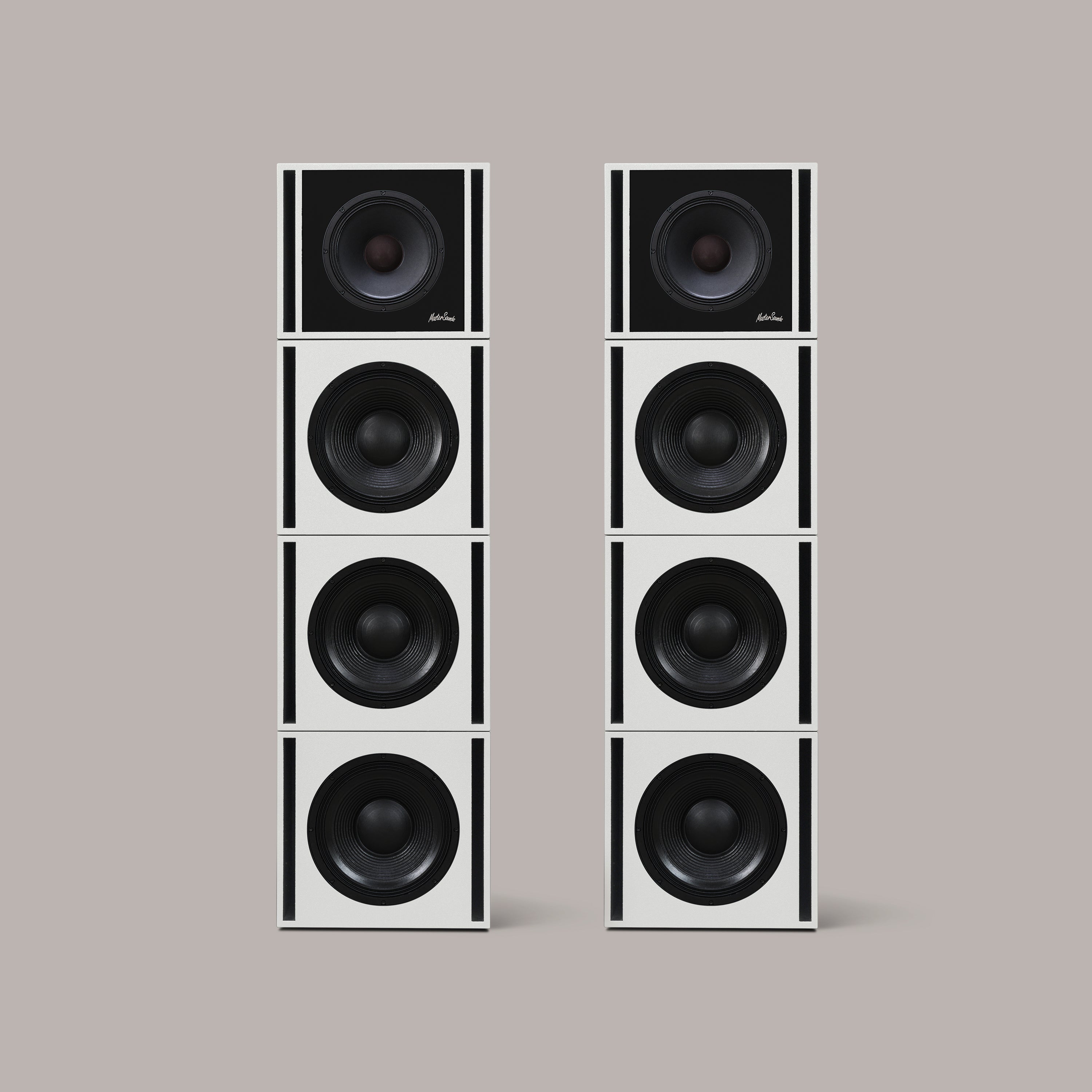 Clarity M - 1215 Audio System in Pure White - MasterSounds