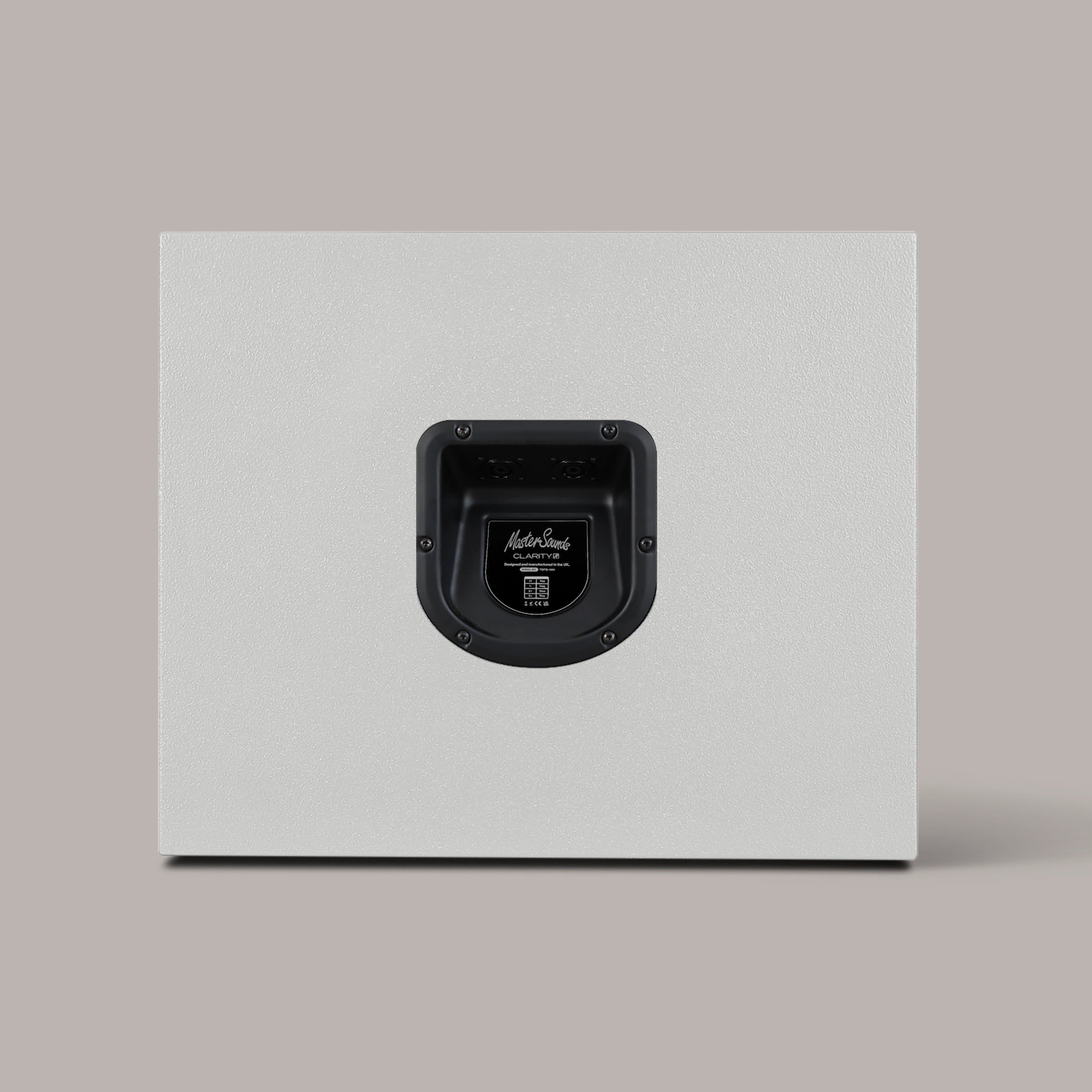 Clarity M - 1215 Audio System in Pure White - MasterSounds