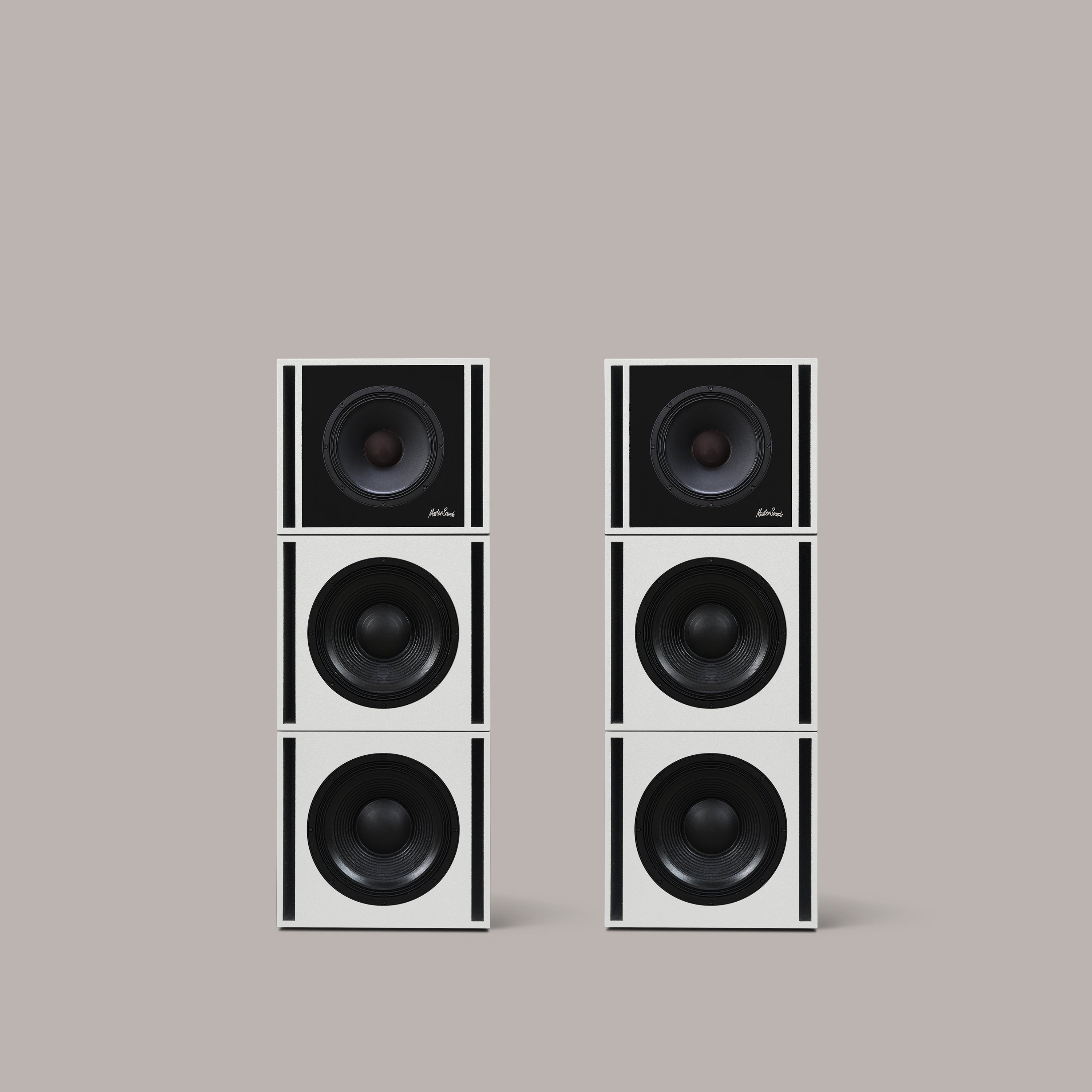 Clarity M - 1215 Audio System in Pure White - MasterSounds