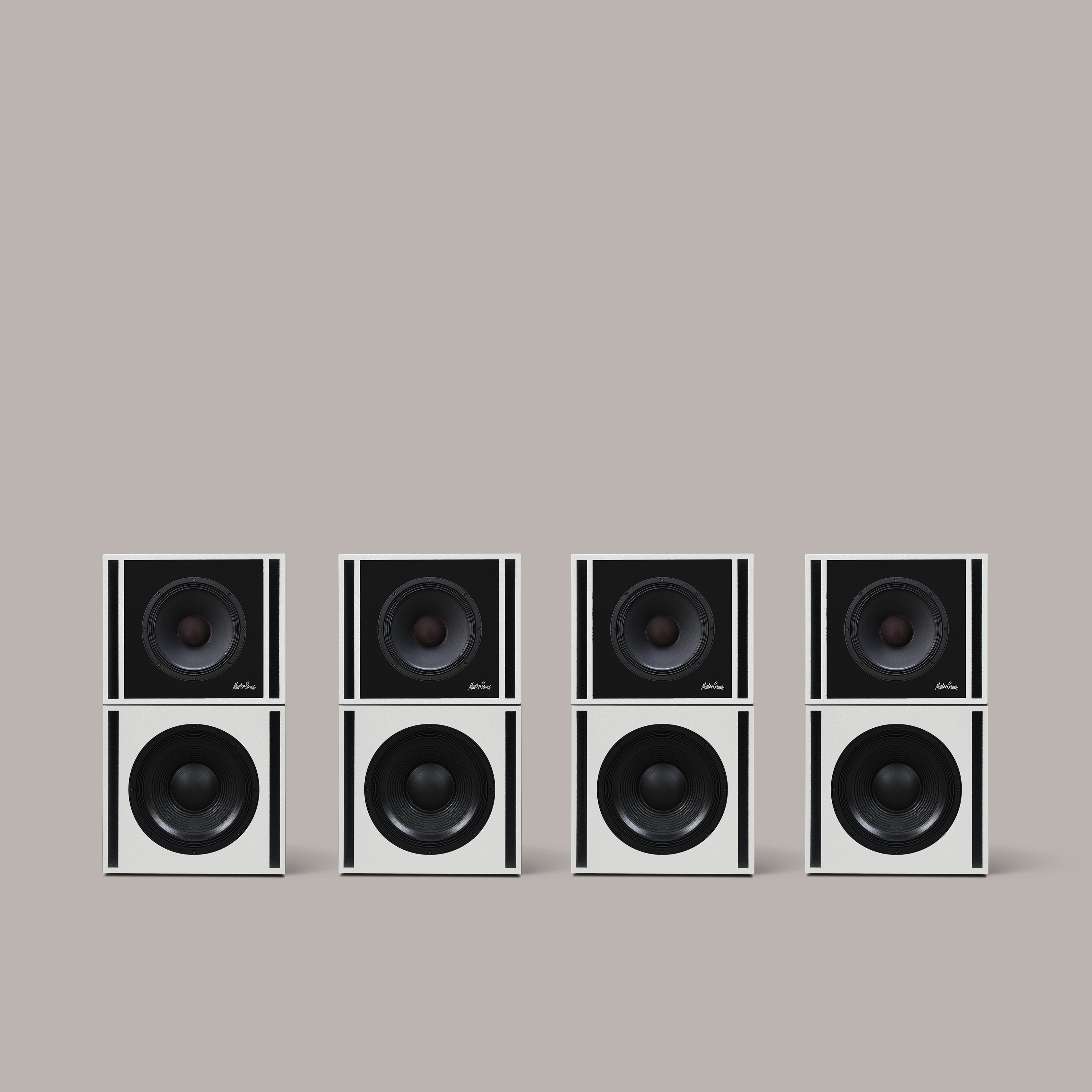 Clarity M - 1215 Audio System in Pure White - MasterSounds